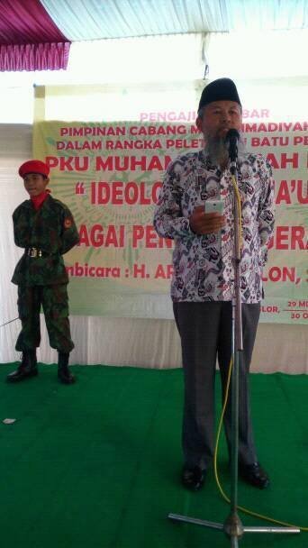 Ketua PDM Cilacap Memberi Sambutan (Foto: Amin Maruf)